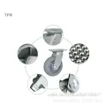 TPR Casters and Rollers with Wear Resisting